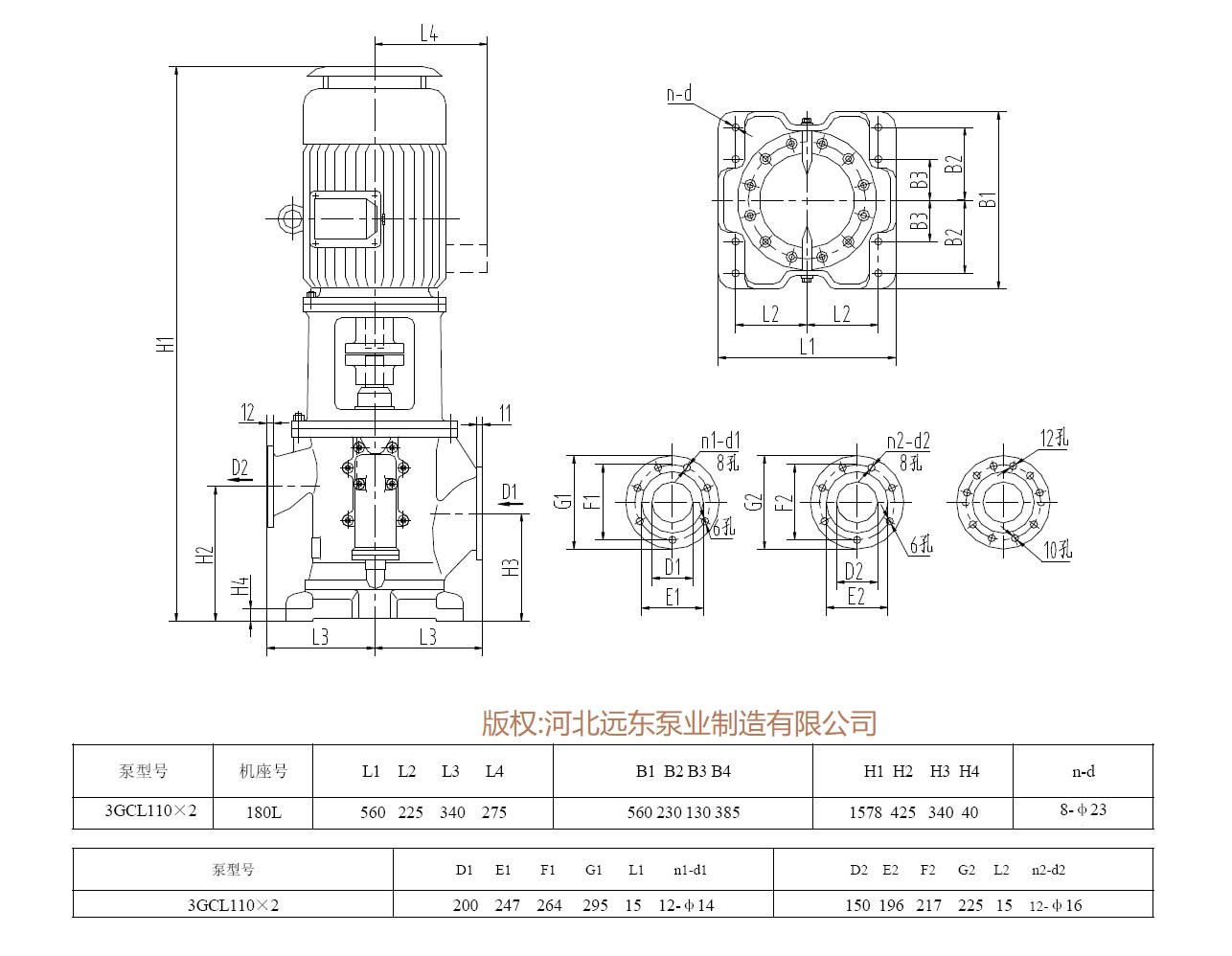 3GCL110*2W2